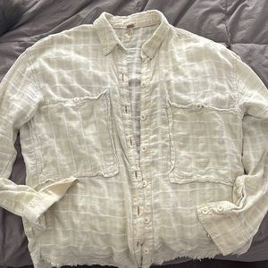 Free people button down